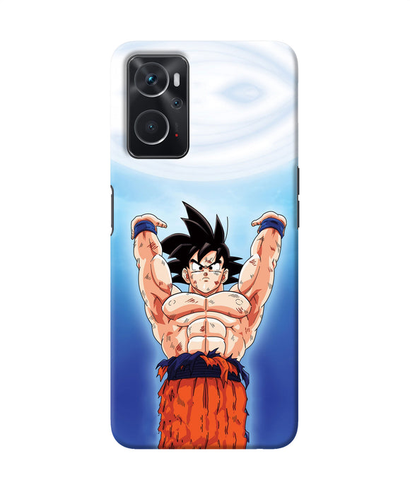 Goku super saiyan power Oppo K10 4G Back Cover