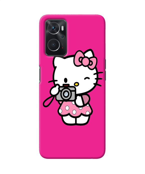 Hello kitty cam pink Oppo K10 4G Back Cover