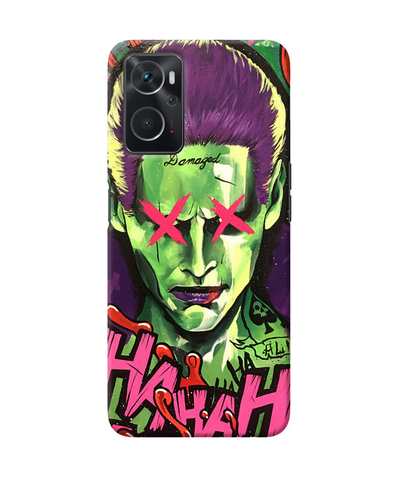 Damaged joker anim Oppo K10 4G Back Cover