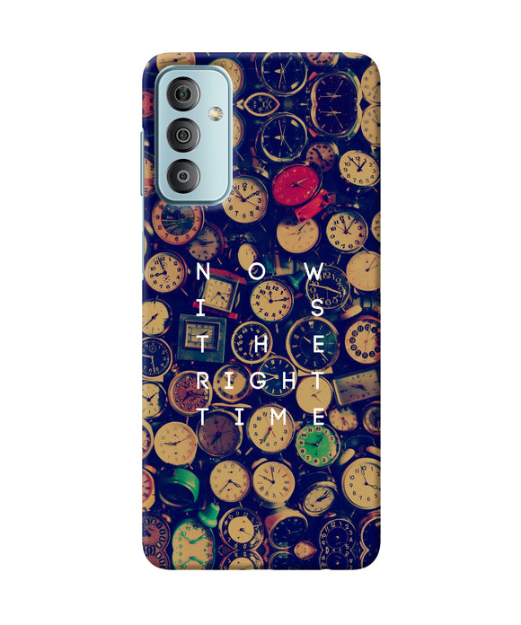 Now is the Right Time Quote Oppo K10 5G Back Cover