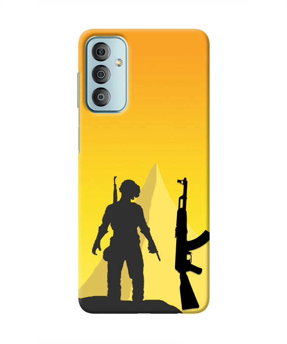 PUBG Silhouette Oppo K10 5G Real 4D Back Cover