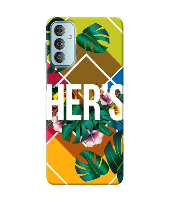 His her two Oppo K10 5G Back Cover