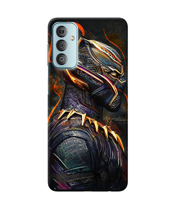 Black panther side face Oppo K10 5G Back Cover