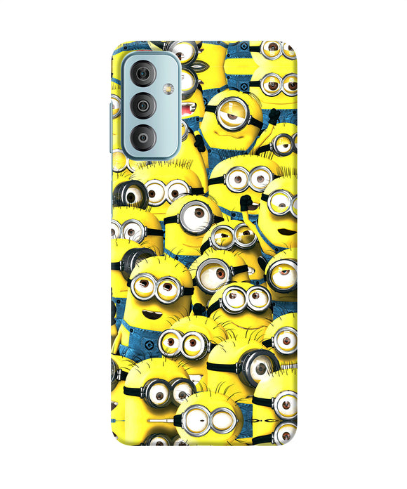 Minions mini crowd Oppo K10 5G Back Cover