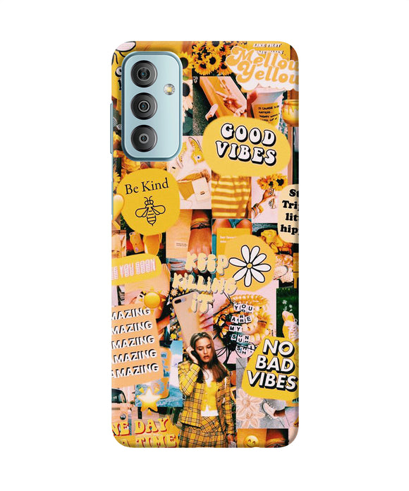 Good vibes poster Oppo K10 5G Back Cover