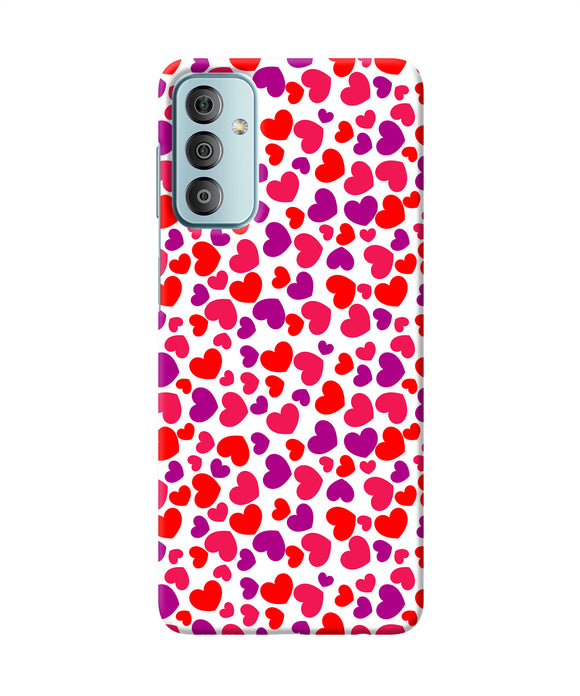 Red heart canvas print Oppo K10 5G Back Cover