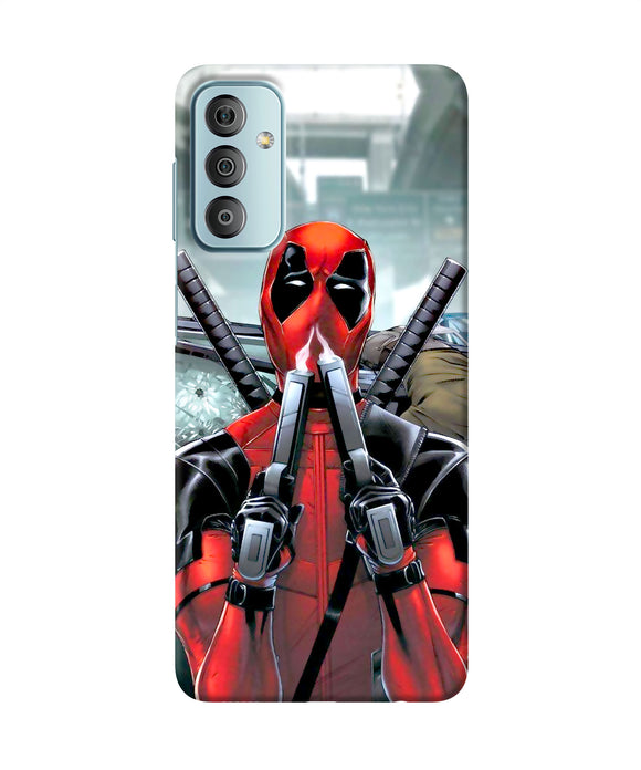 Deadpool with gun Oppo K10 5G Back Cover