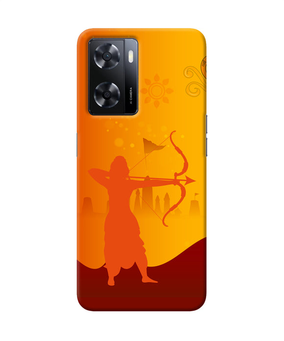 Lord Ram - 2 Oppo A57 2022 Back Cover
