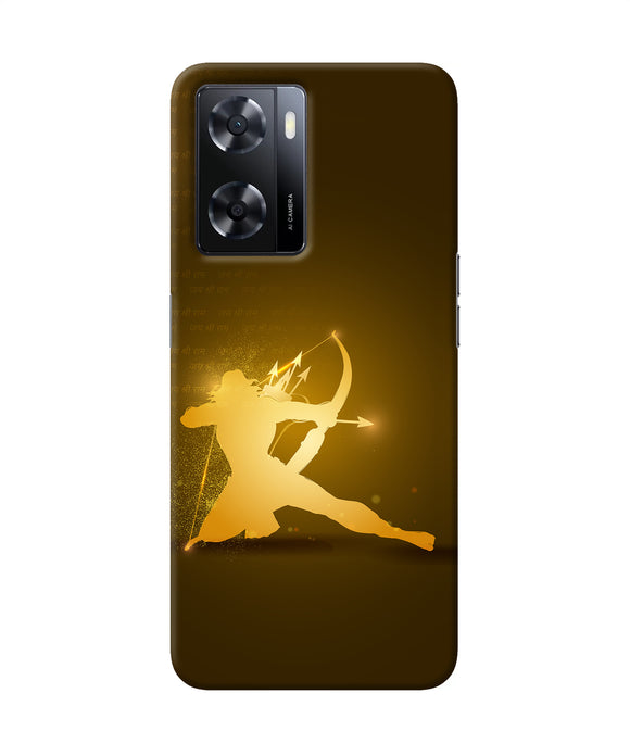 Lord Ram - 3 Oppo A57 2022 Back Cover