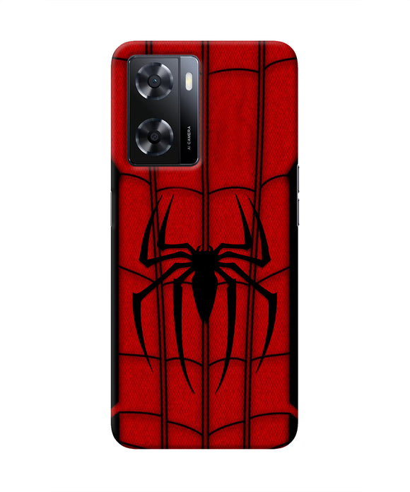 Spiderman Costume Oppo A57 2022 Real 4D Back Cover