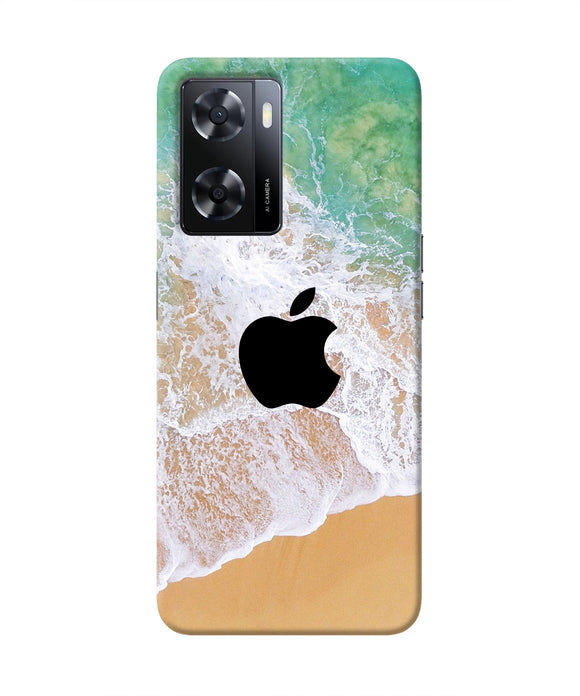Apple Ocean Oppo A57 2022 Real 4D Back Cover