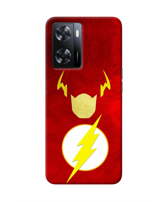 Flash Character Oppo A57 2022 Real 4D Back Cover