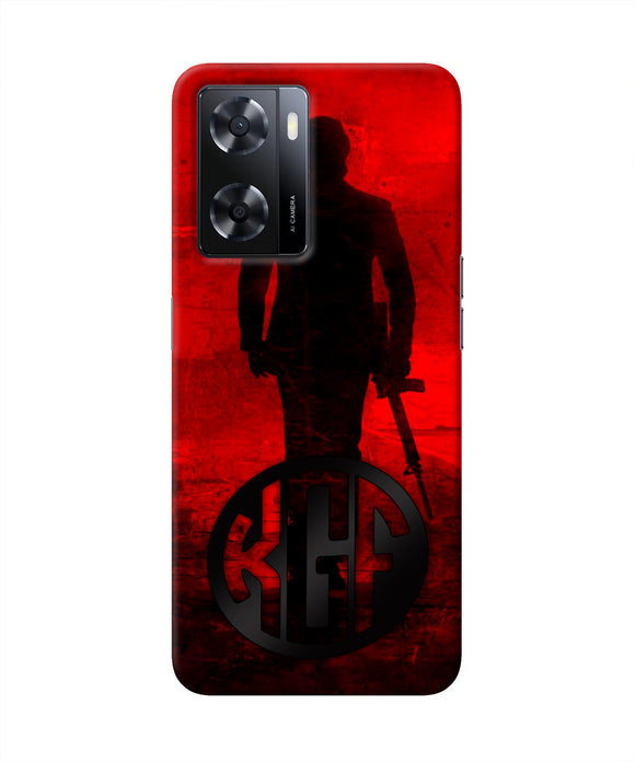 Rocky Bhai K G F Chapter 2 Logo Oppo A57 2022 Real 4D Back Cover