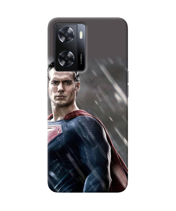 Superman man of steel Oppo A57 2022 Back Cover
