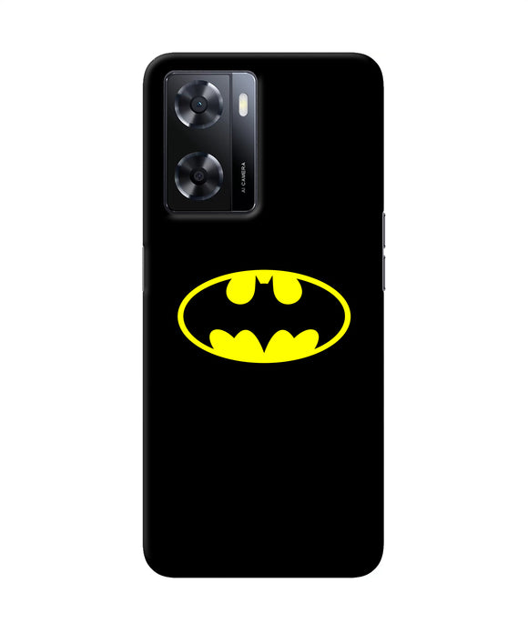 Batman last knight print black Oppo A57 2022 Back Cover