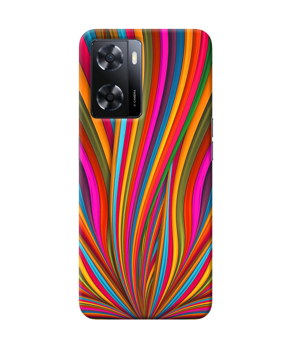 Colorful pattern Oppo A57 2022 Back Cover