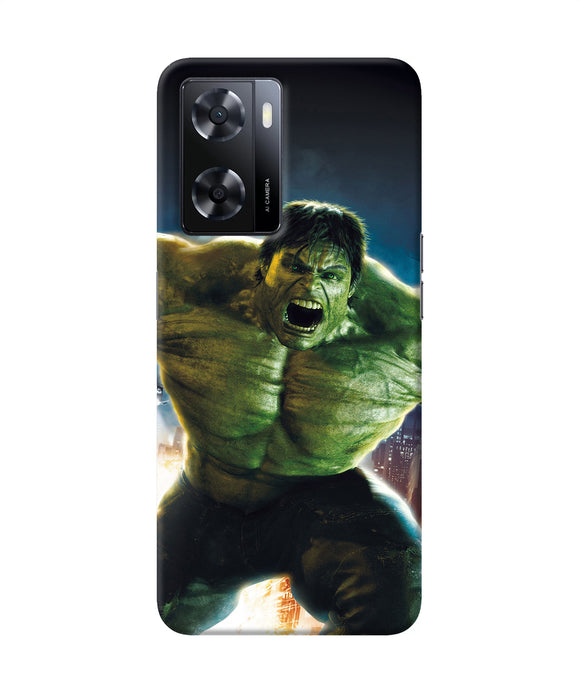 Hulk super hero Oppo A57 2022 Back Cover
