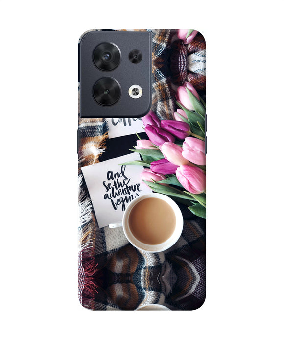 Love Coffee Quotes Oppo Reno8 Back Cover