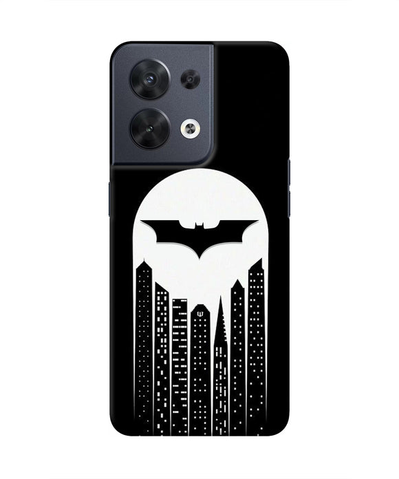 Batman Gotham City Oppo Reno8 Real 4D Back Cover