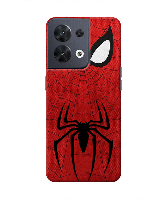 Spiderman Eyes Oppo Reno8 Real 4D Back Cover