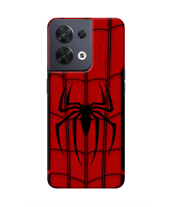 Spiderman Costume Oppo Reno8 Real 4D Back Cover
