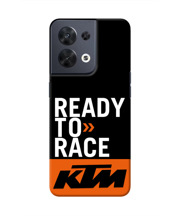 KTM Ready To Race Oppo Reno8 Real 4D Back Cover