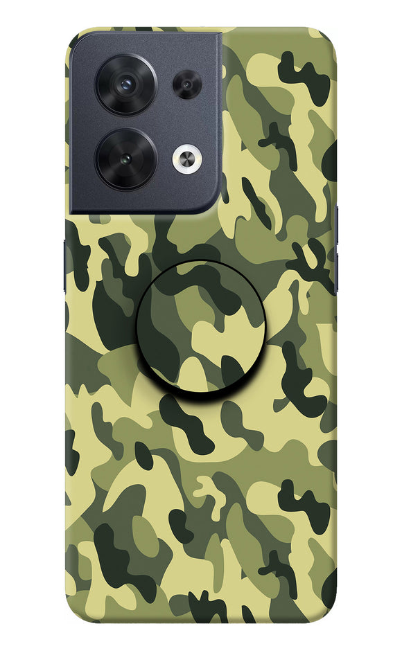 Camouflage Oppo Reno8 Pop Case