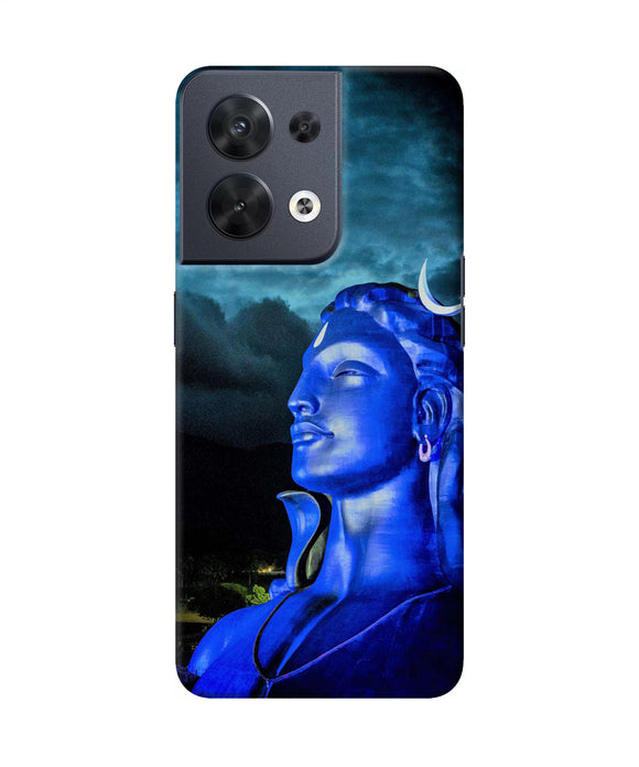 Adiyogi Blue Oppo Reno8 Back Cover