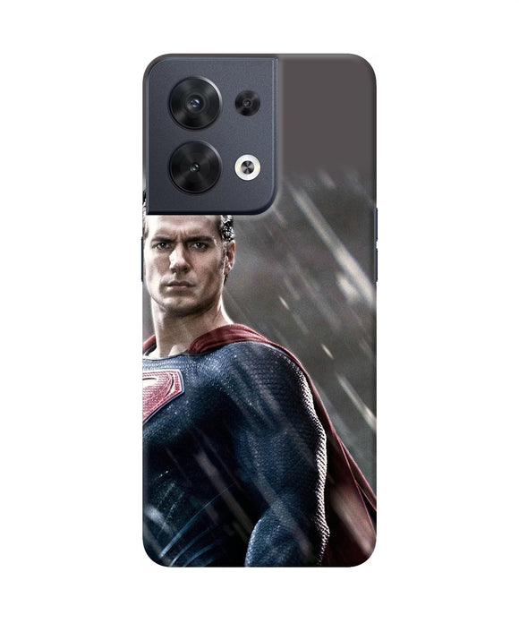 Superman man of steel Oppo Reno8 Back Cover