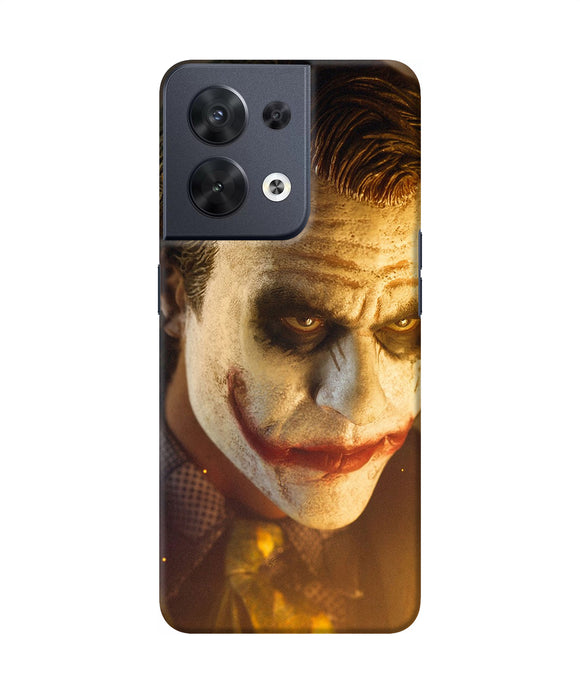 The Joker face Oppo Reno8 Back Cover