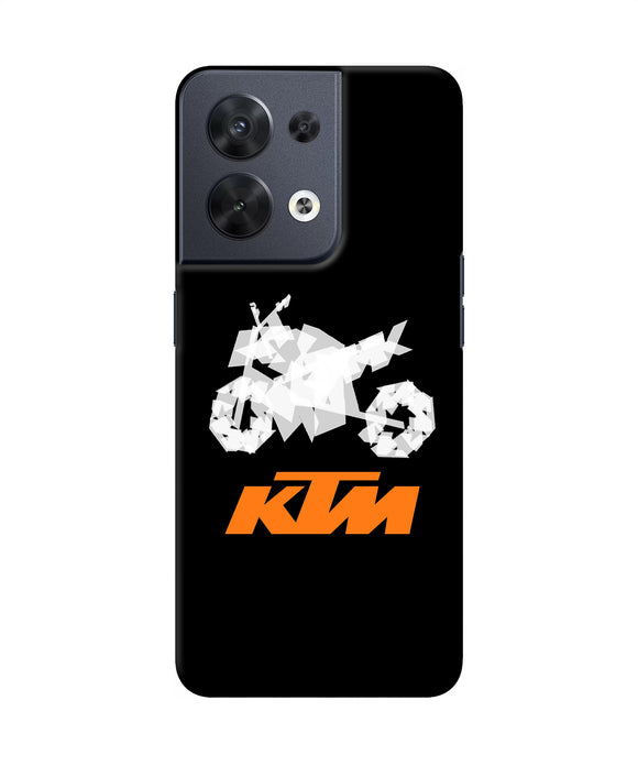 KTM sketch Oppo Reno8 Back Cover