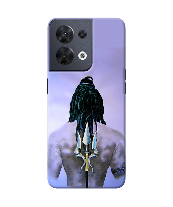 Lord shiva back Oppo Reno8 Back Cover