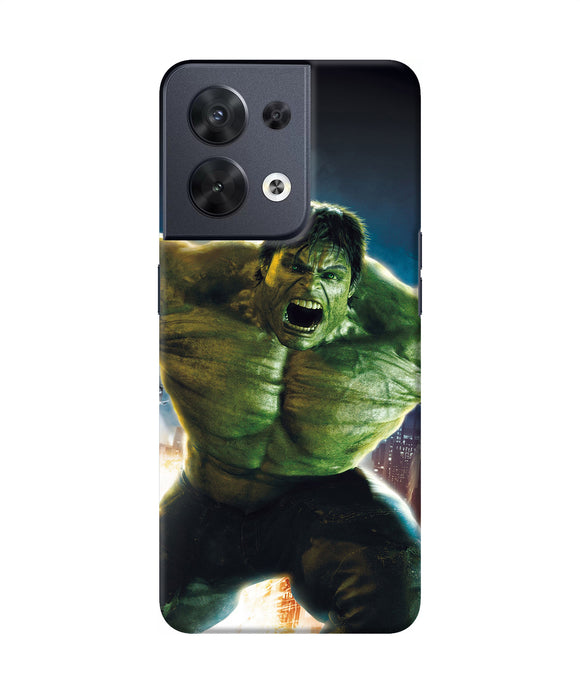 Hulk super hero Oppo Reno8 Back Cover