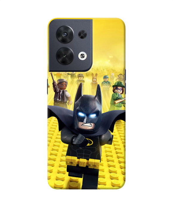 Mini batman game Oppo Reno8 Back Cover