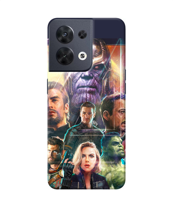 Avengers poster Oppo Reno8 Back Cover