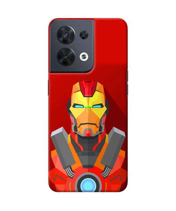 Ironman print Oppo Reno8 Back Cover