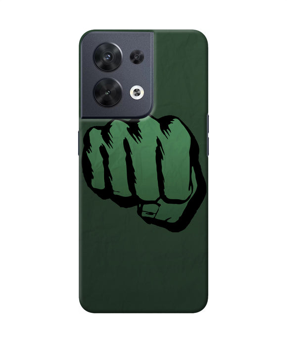Hulk smash logo Oppo Reno8 Back Cover