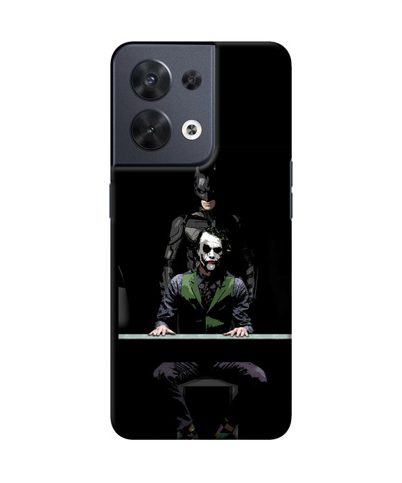 Batman vs joker Oppo Reno8 Back Cover