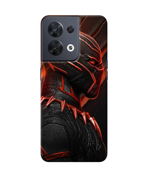 Black panther Oppo Reno8 Back Cover
