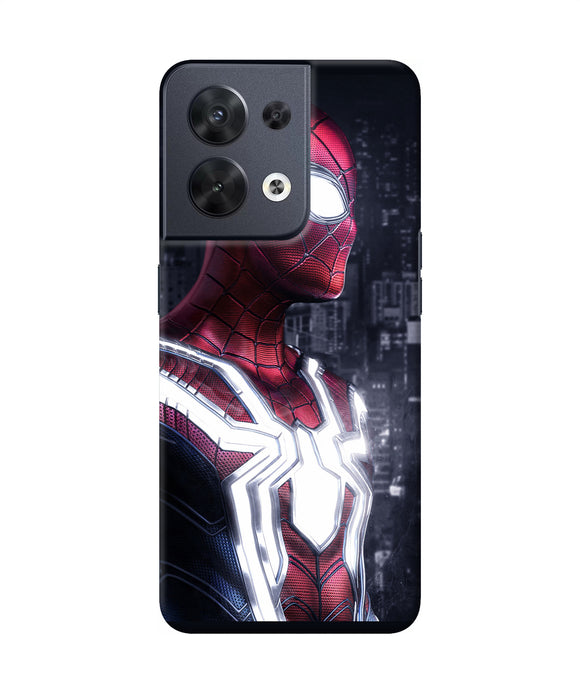Spiderman suit Oppo Reno8 Back Cover