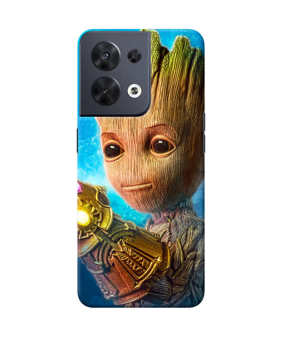 Groot vs thanos Oppo Reno8 Back Cover
