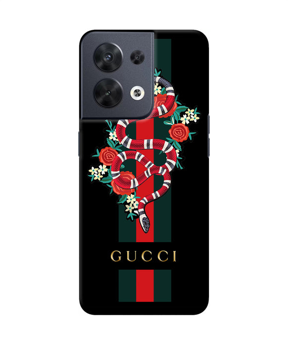 Gucci poster Oppo Reno8 Back Cover