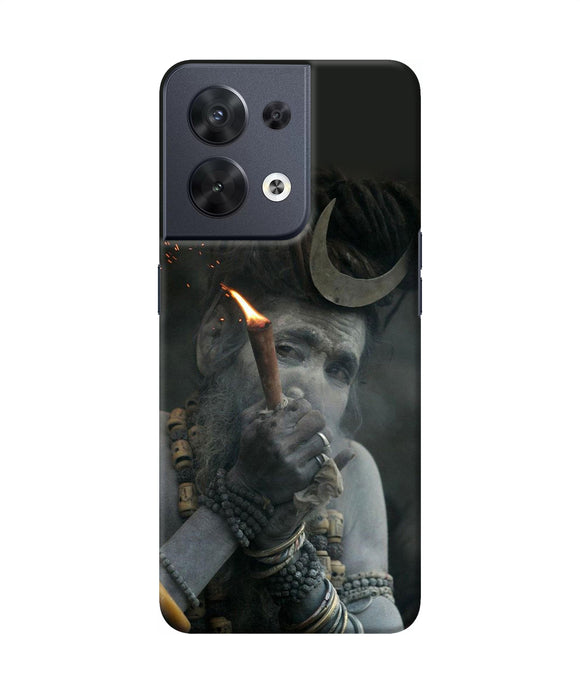 Aghori chillum Oppo Reno8 Back Cover
