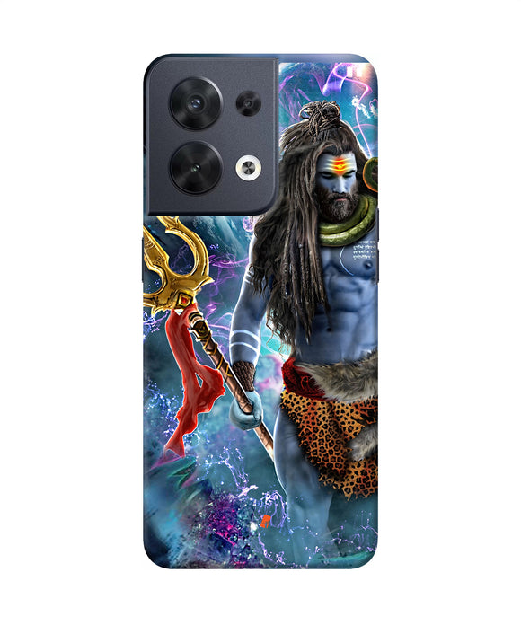 Lord shiva universe Oppo Reno8 Back Cover