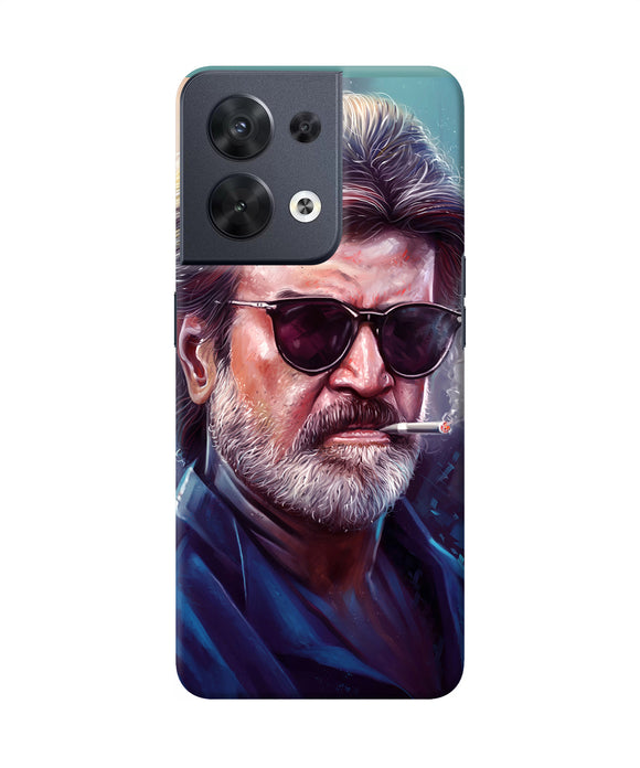 Rajnikant smoking Oppo Reno8 Back Cover