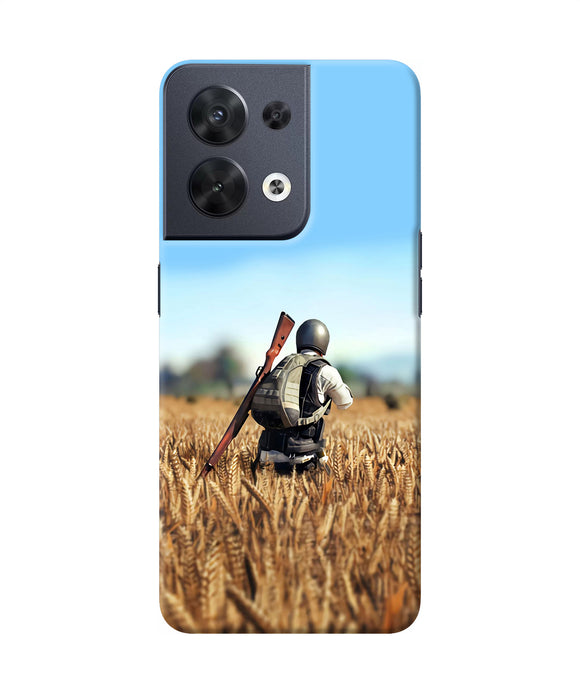 Pubg poster 2 Oppo Reno8 Back Cover