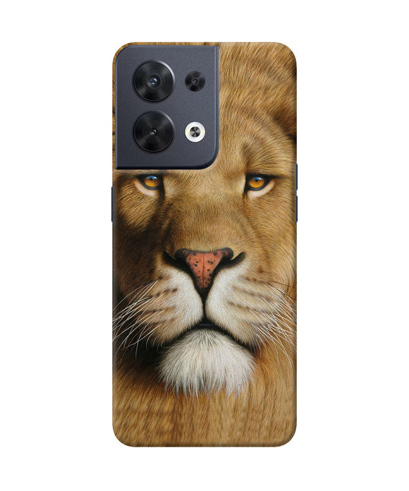 Nature lion poster Oppo Reno8 Back Cover