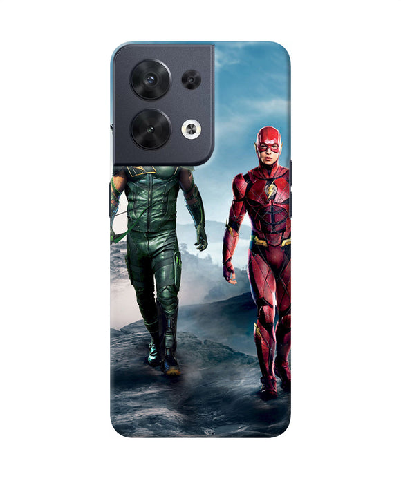 Flash running Oppo Reno8 Back Cover