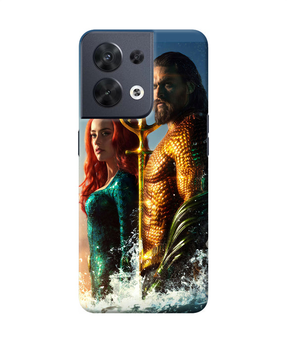 Aquaman couple Oppo Reno8 Back Cover