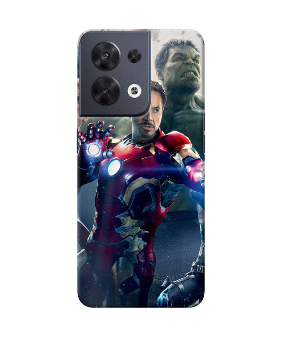 Avengers space poster Oppo Reno8 Back Cover